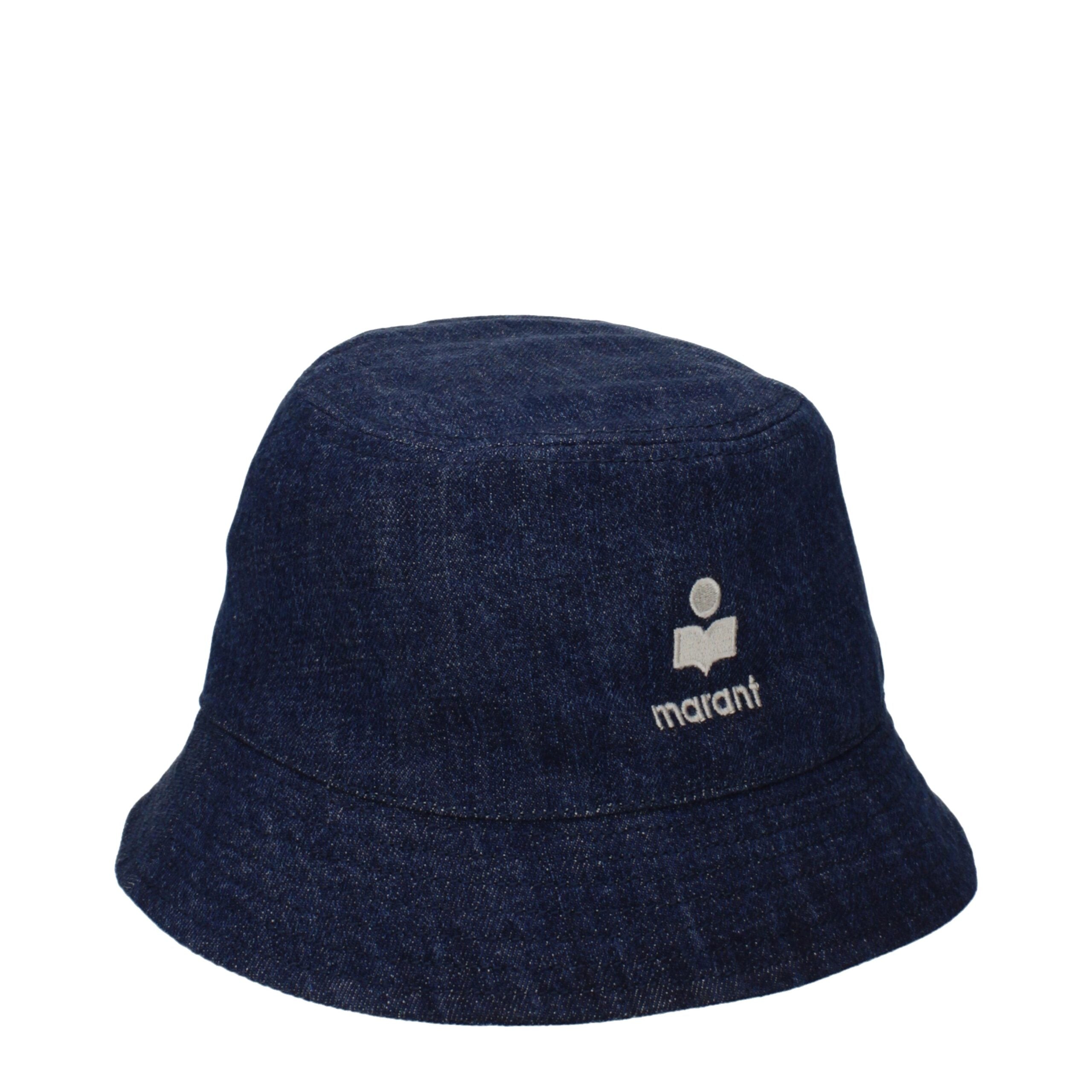 Isabel Marant Blue Cotton Hat